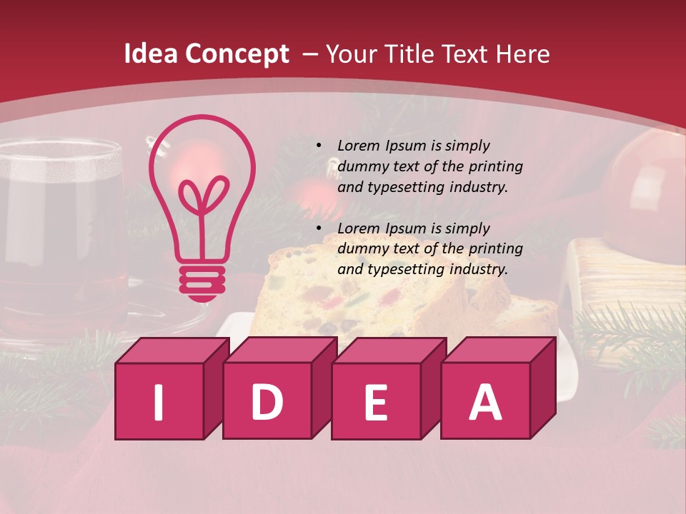 Ciastko Nap Powid PowerPoint Template