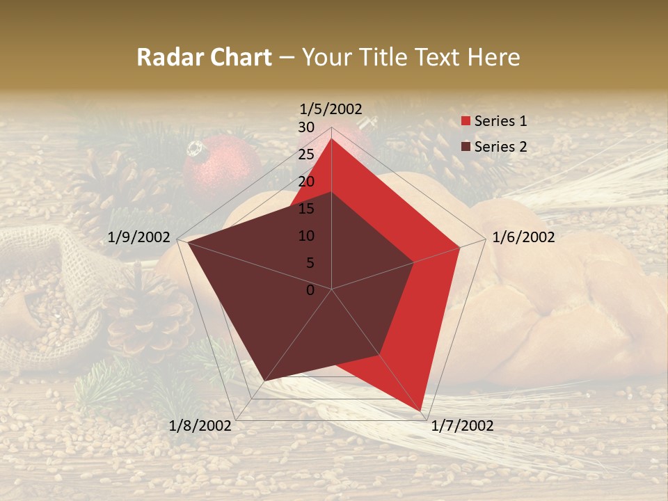 Zdrowy Piekarnia Jedzenie PowerPoint Template