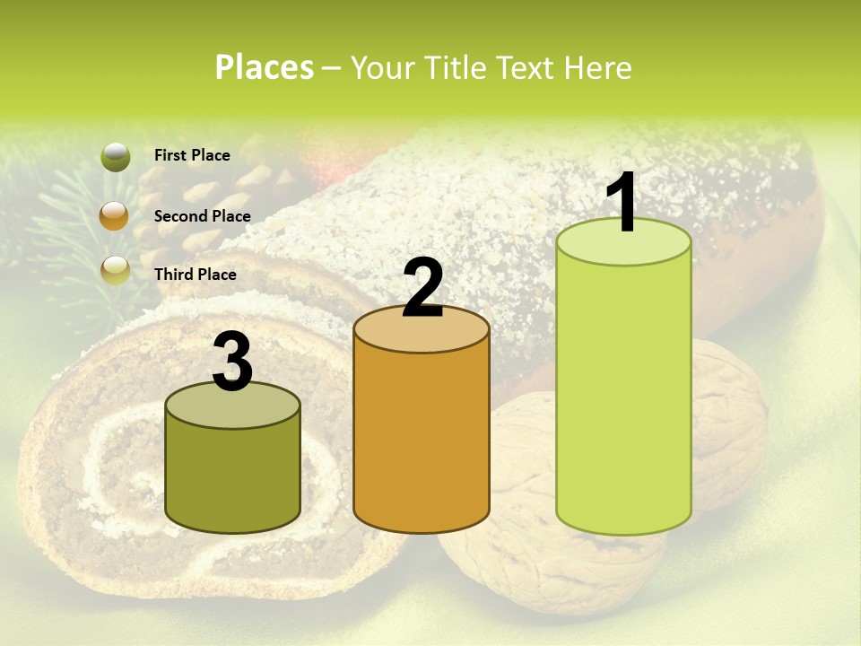 Chleb Cukiernia Ciastka PowerPoint Template