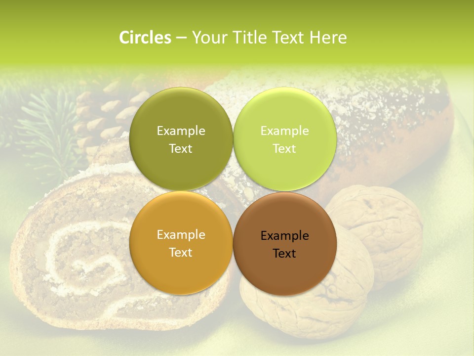 Chleb Cukiernia Ciastka PowerPoint Template