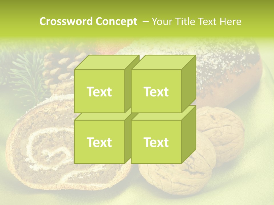 Chleb Cukiernia Ciastka PowerPoint Template