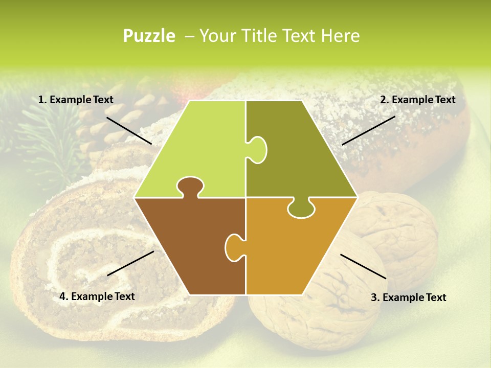 Chleb Cukiernia Ciastka PowerPoint Template