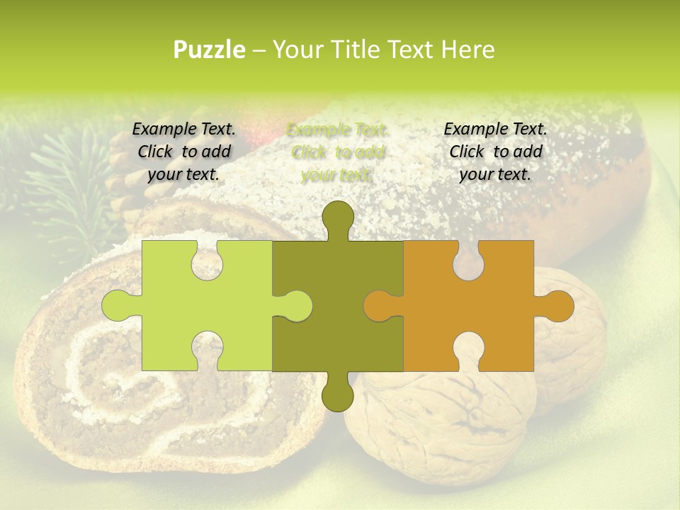 Chleb Cukiernia Ciastka PowerPoint Template