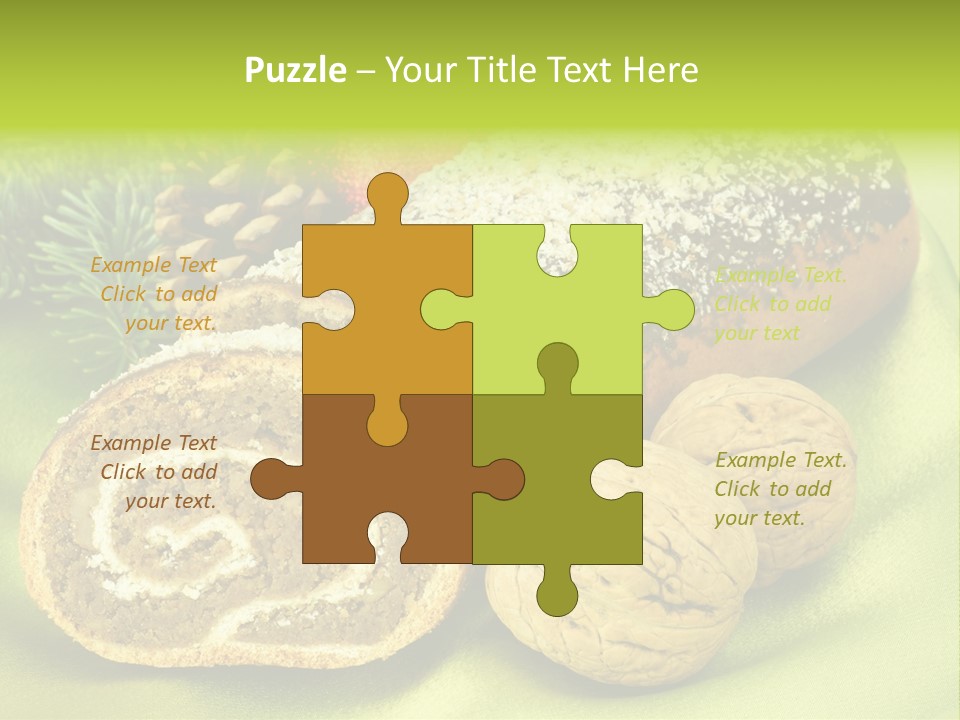 Chleb Cukiernia Ciastka PowerPoint Template