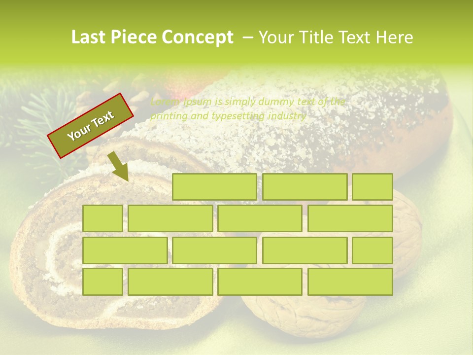 Chleb Cukiernia Ciastka PowerPoint Template