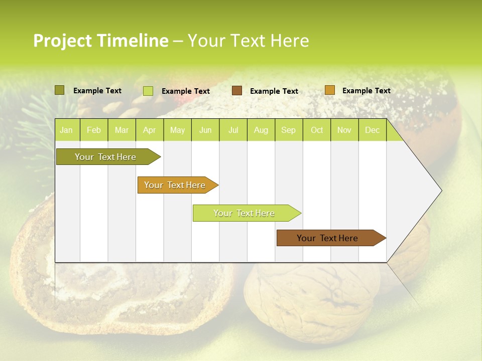 Chleb Cukiernia Ciastka PowerPoint Template