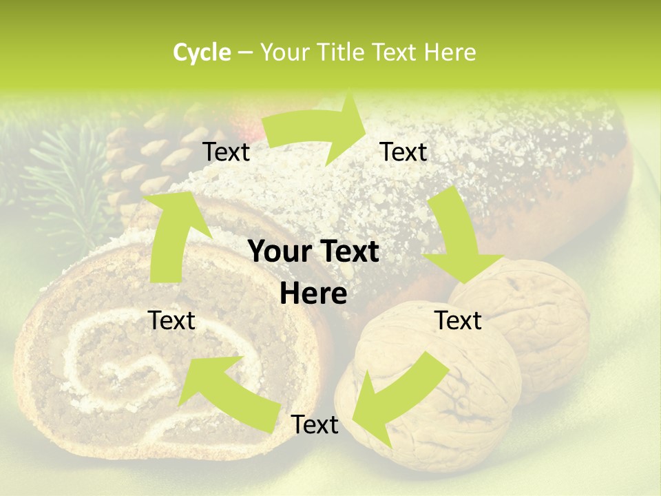 Chleb Cukiernia Ciastka PowerPoint Template