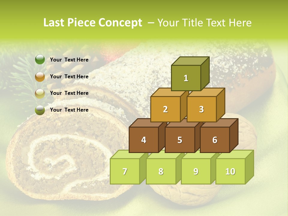 Chleb Cukiernia Ciastka PowerPoint Template