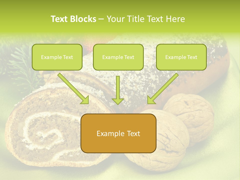 Chleb Cukiernia Ciastka PowerPoint Template