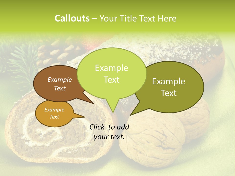 Chleb Cukiernia Ciastka PowerPoint Template