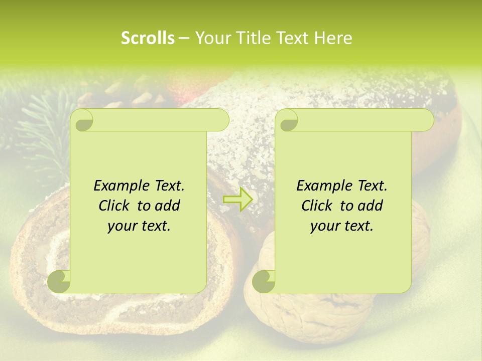 Chleb Cukiernia Ciastka PowerPoint Template