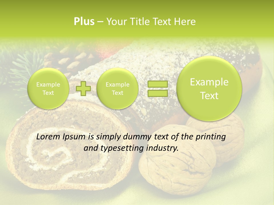 Chleb Cukiernia Ciastka PowerPoint Template
