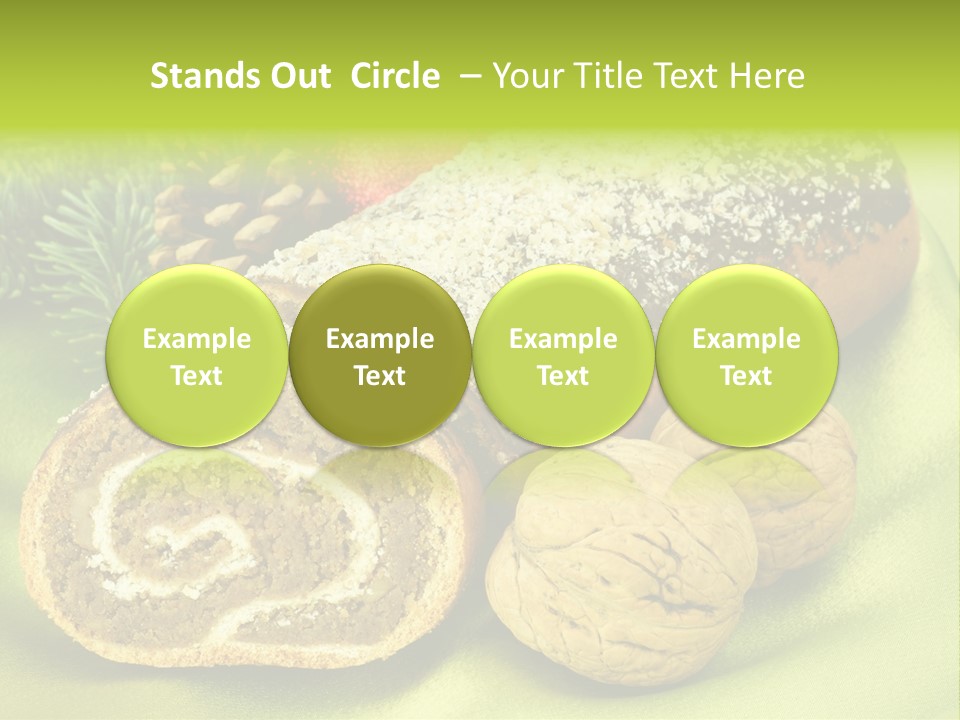 Chleb Cukiernia Ciastka PowerPoint Template