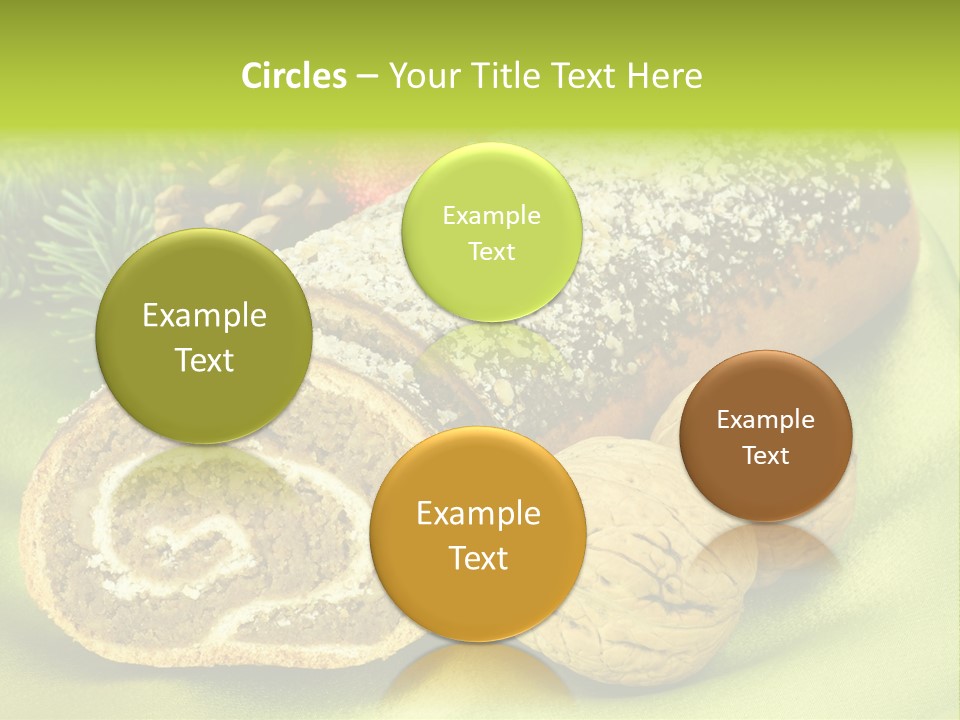 Chleb Cukiernia Ciastka PowerPoint Template