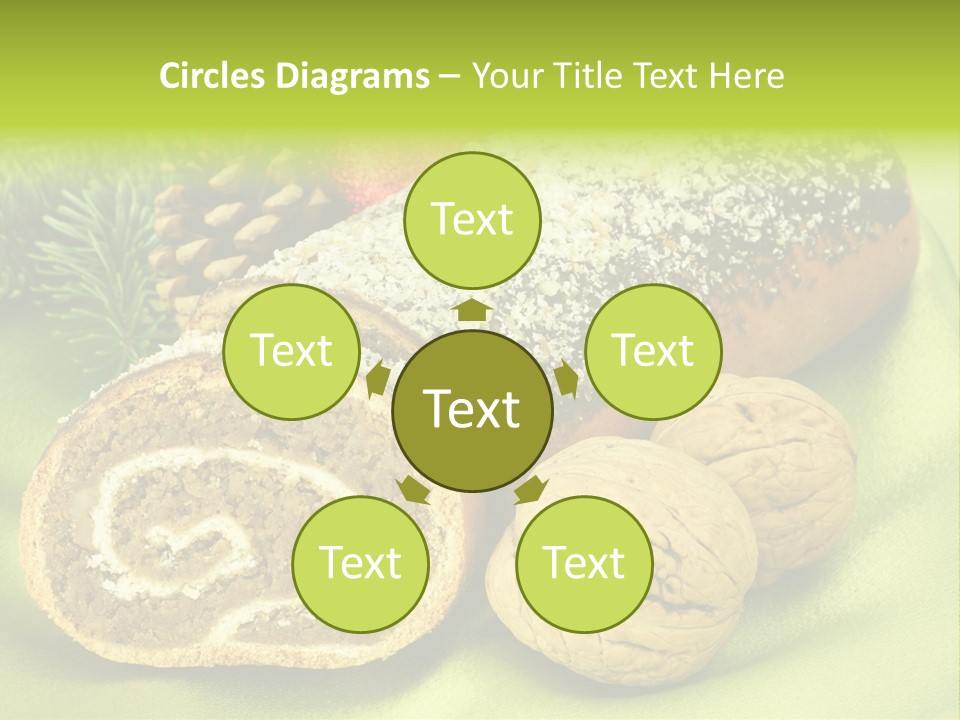 Chleb Cukiernia Ciastka PowerPoint Template