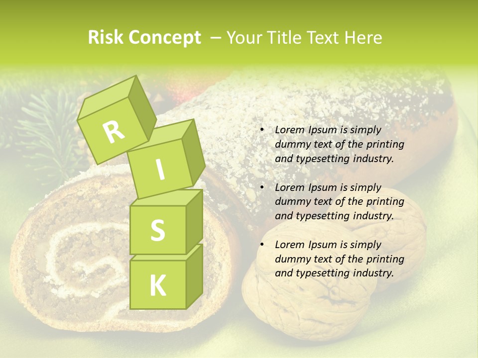 Chleb Cukiernia Ciastka PowerPoint Template