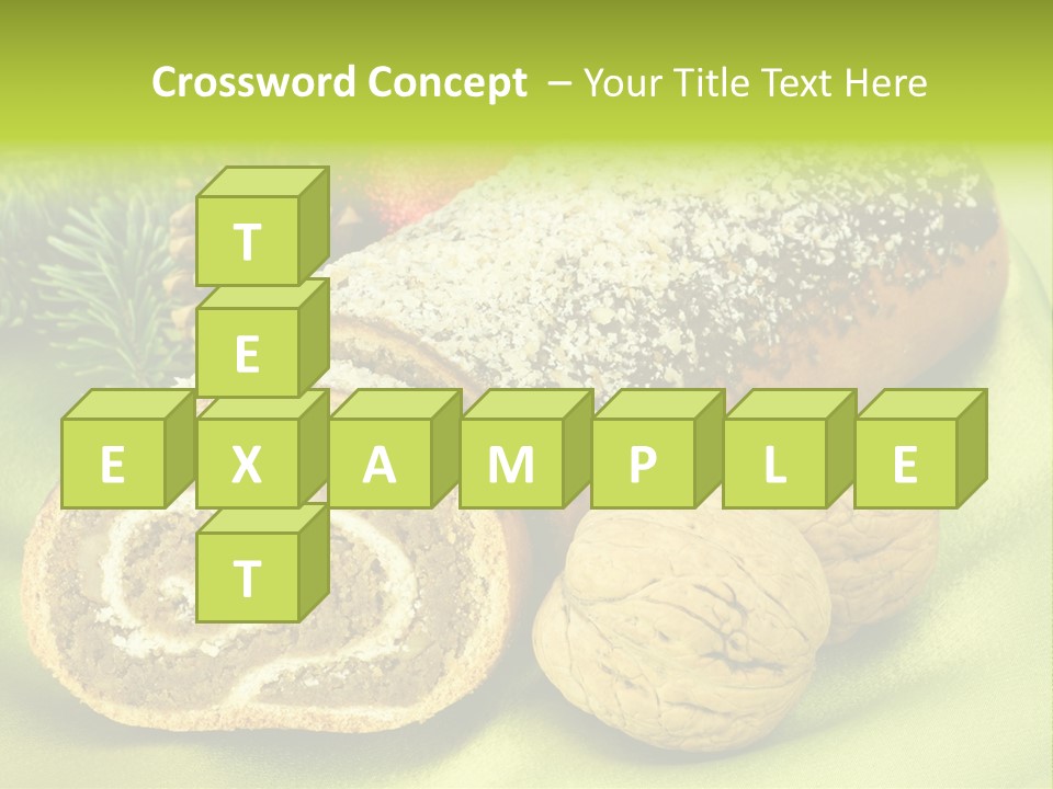 Chleb Cukiernia Ciastka PowerPoint Template