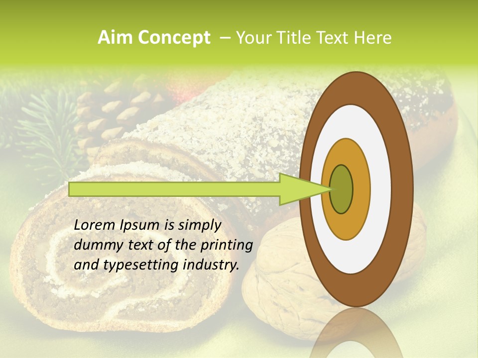 Chleb Cukiernia Ciastka PowerPoint Template