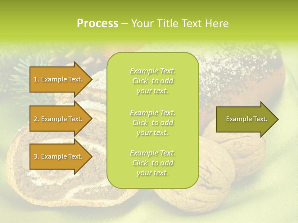 Chleb Cukiernia Ciastka PowerPoint Template