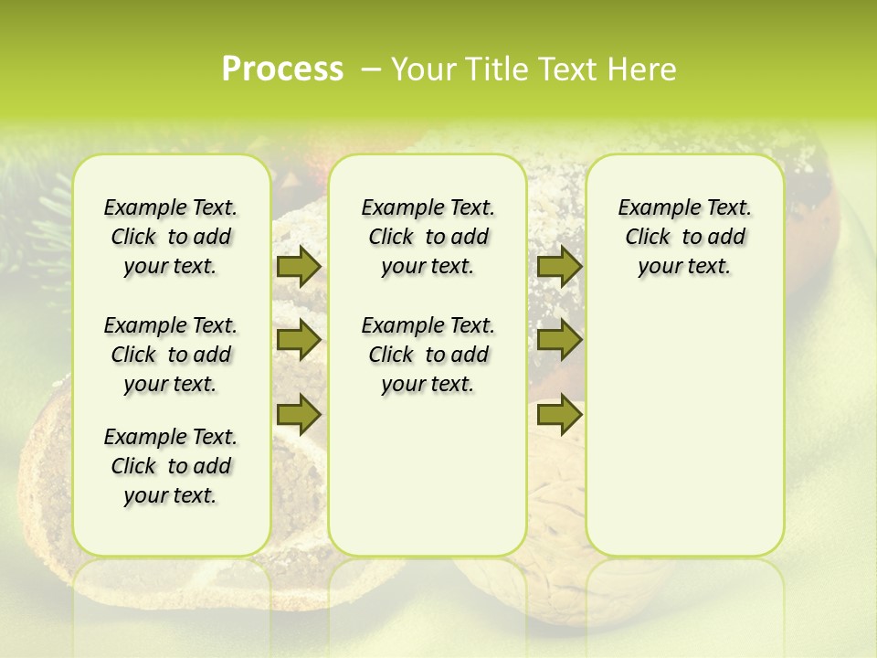 Chleb Cukiernia Ciastka PowerPoint Template