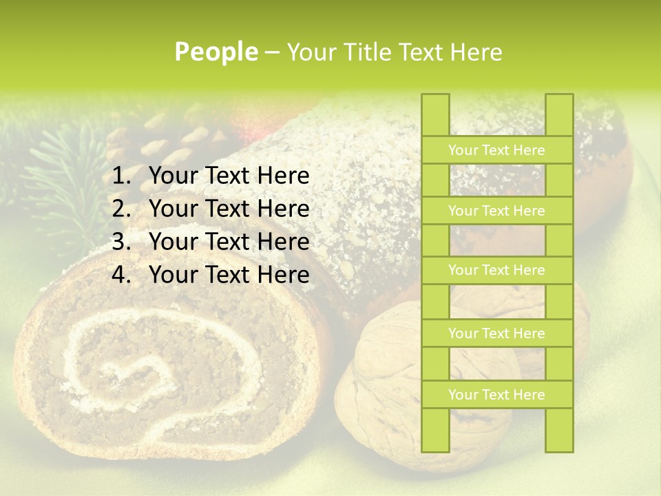 Chleb Cukiernia Ciastka PowerPoint Template