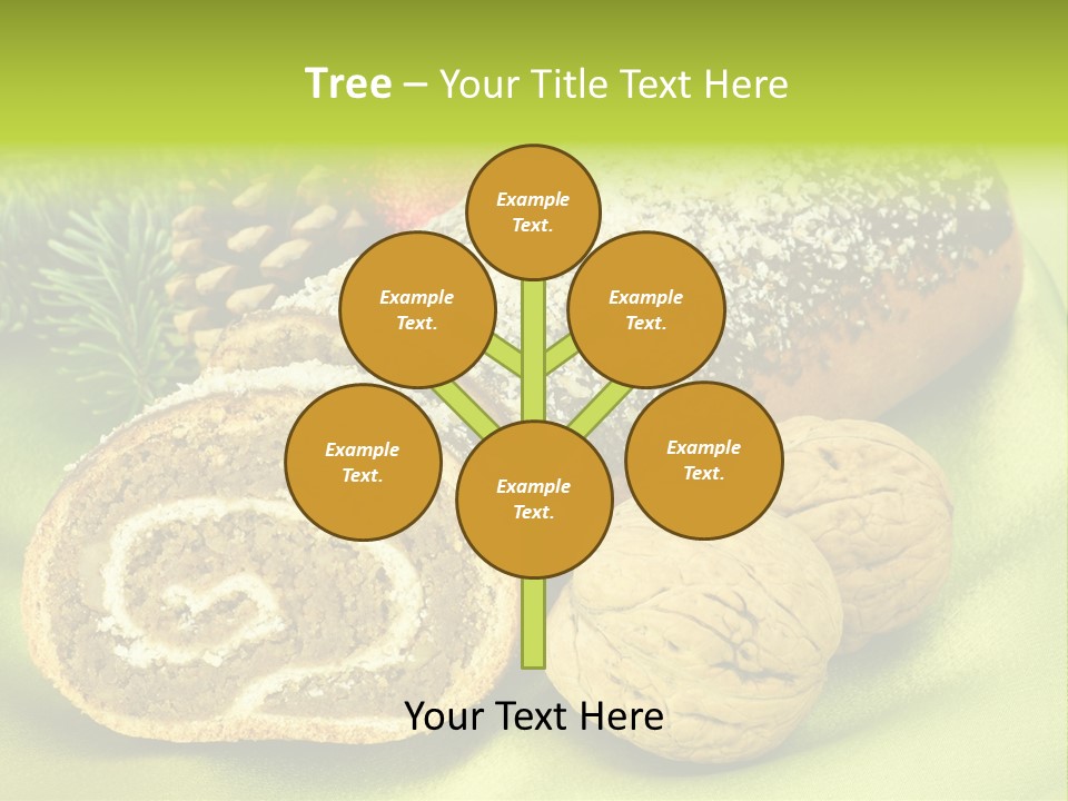 Chleb Cukiernia Ciastka PowerPoint Template