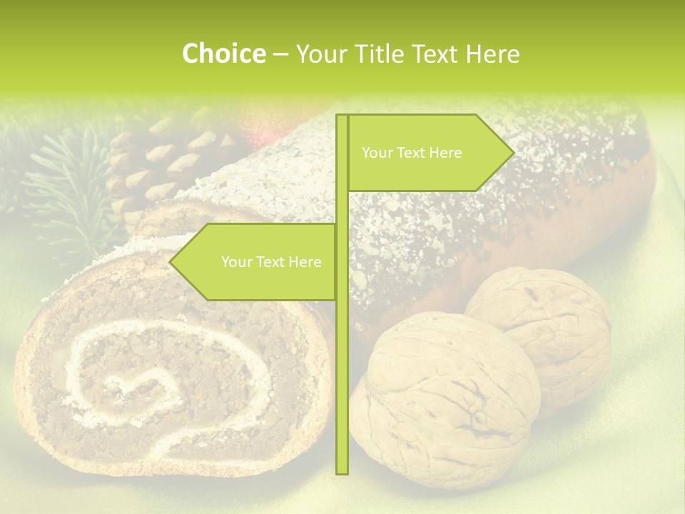 Chleb Cukiernia Ciastka PowerPoint Template