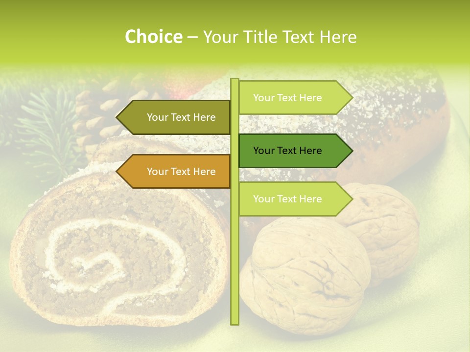 Chleb Cukiernia Ciastka PowerPoint Template