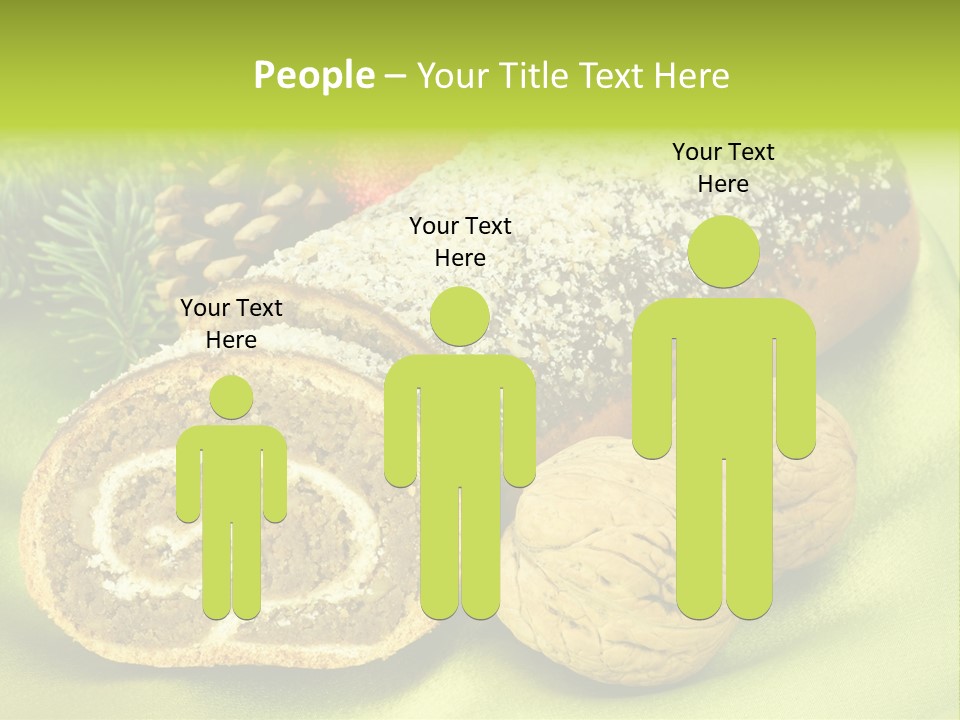 Chleb Cukiernia Ciastka PowerPoint Template