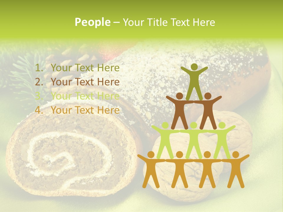 Chleb Cukiernia Ciastka PowerPoint Template