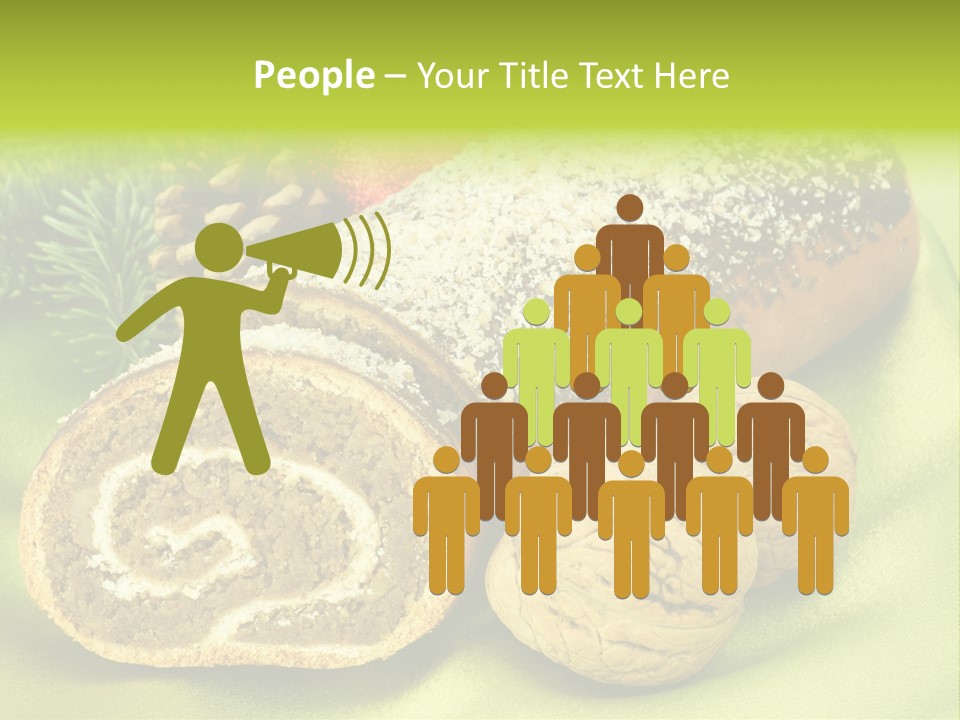 Chleb Cukiernia Ciastka PowerPoint Template