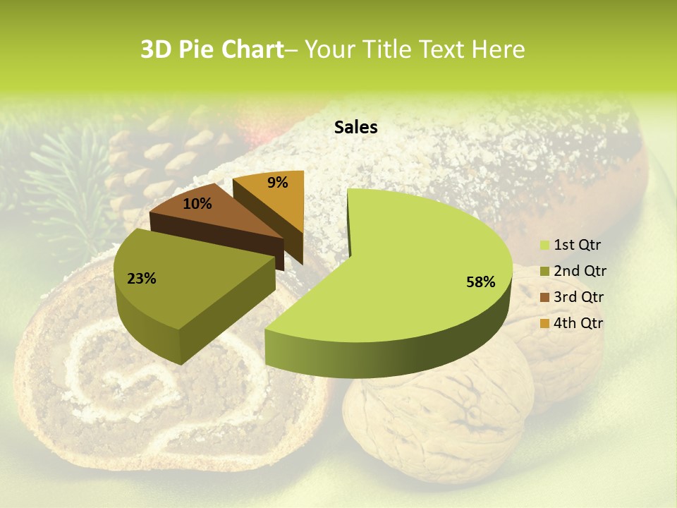 Chleb Cukiernia Ciastka PowerPoint Template