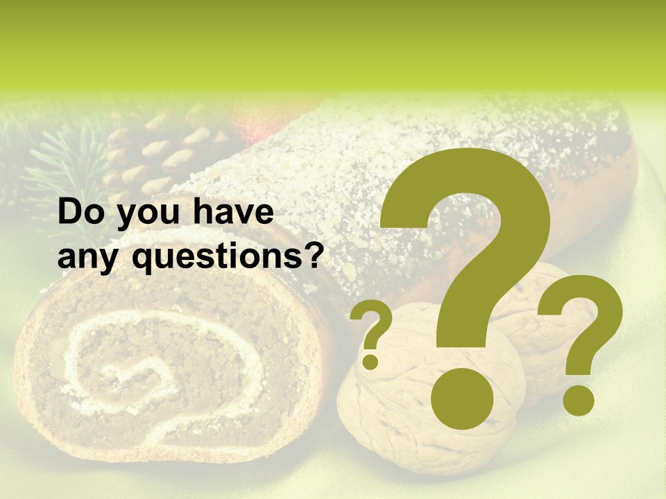 Chleb Cukiernia Ciastka PowerPoint Template