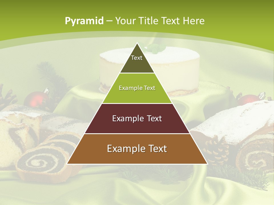 Naturalny Mleko Babka PowerPoint Template