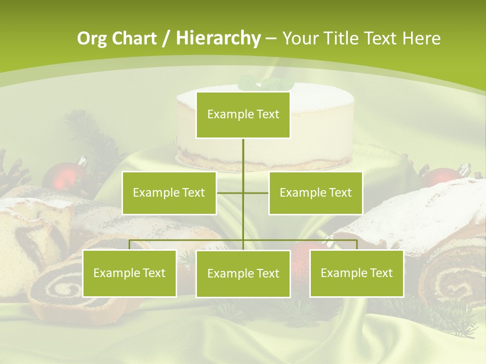 Naturalny Mleko Babka PowerPoint Template
