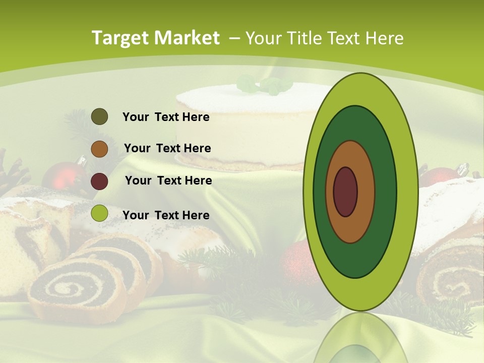 Naturalny Mleko Babka PowerPoint Template