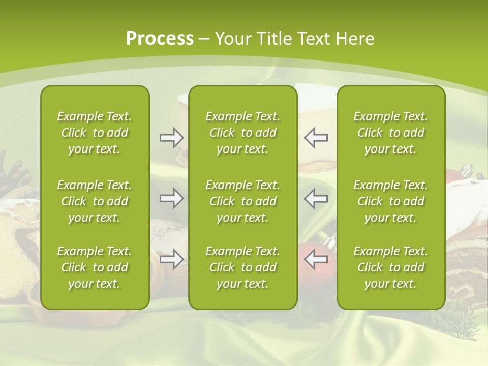 Naturalny Mleko Babka PowerPoint Template