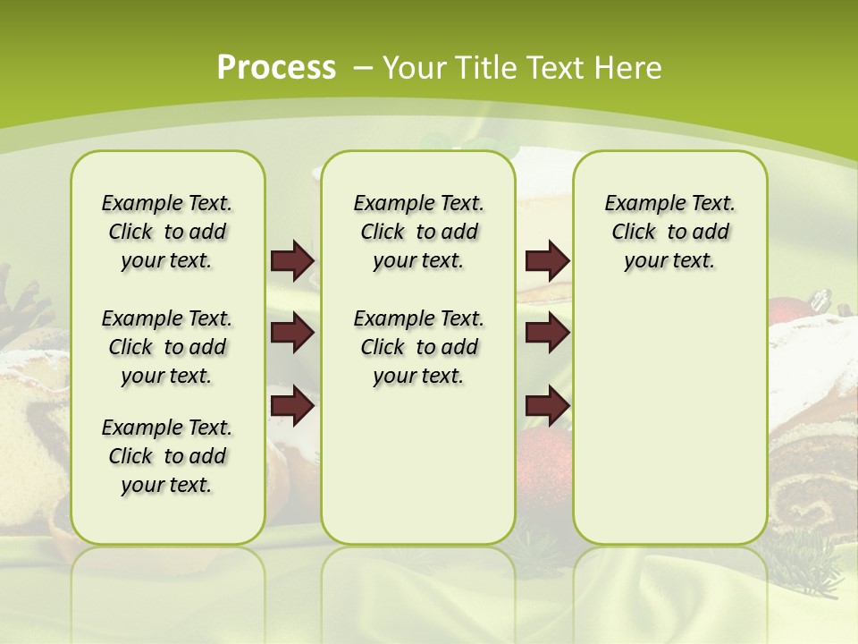 Naturalny Mleko Babka PowerPoint Template
