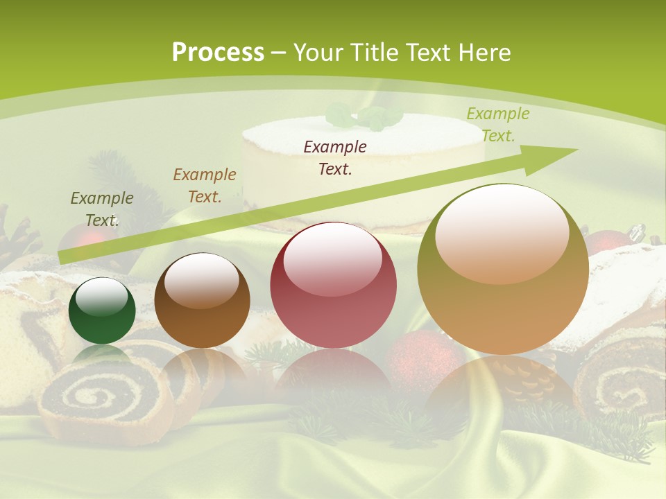 Naturalny Mleko Babka PowerPoint Template