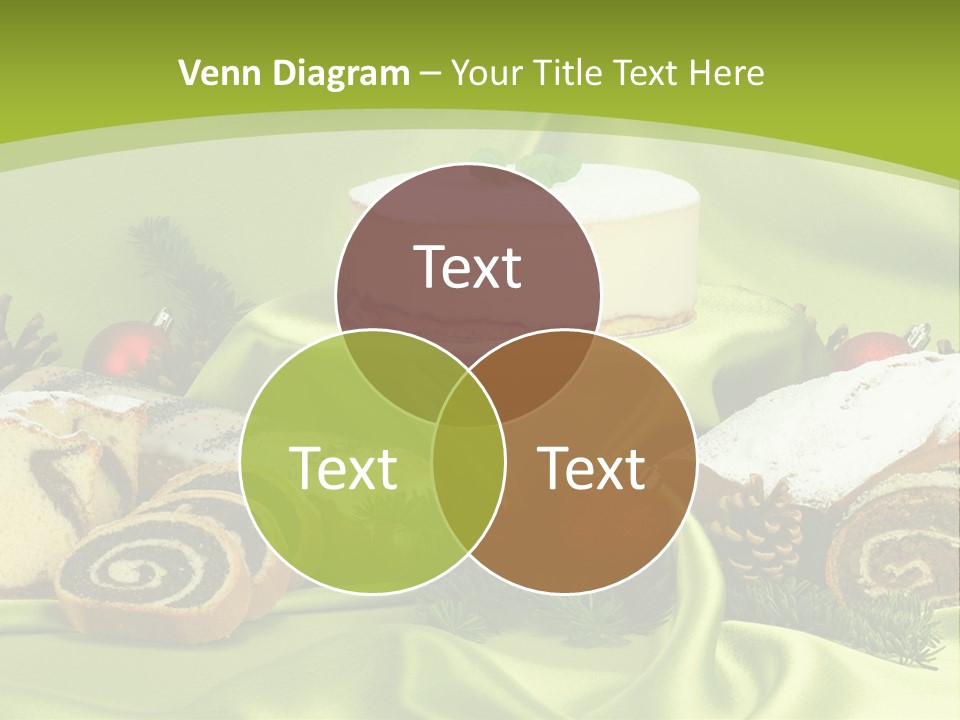 Naturalny Mleko Babka PowerPoint Template