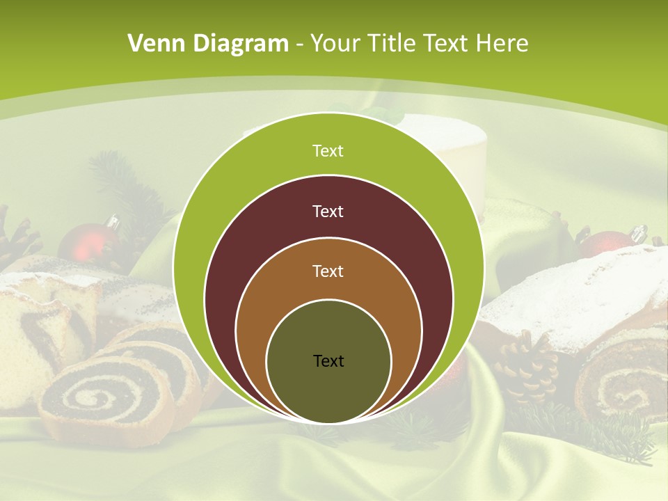 Naturalny Mleko Babka PowerPoint Template