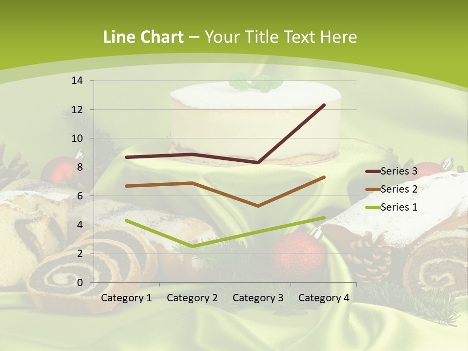 Naturalny Mleko Babka PowerPoint Template