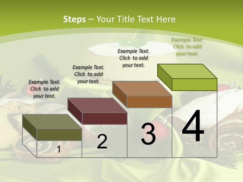 Naturalny Mleko Babka PowerPoint Template