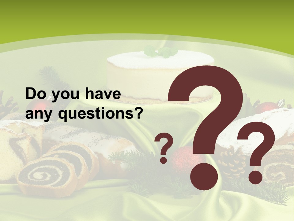 Naturalny Mleko Babka PowerPoint Template