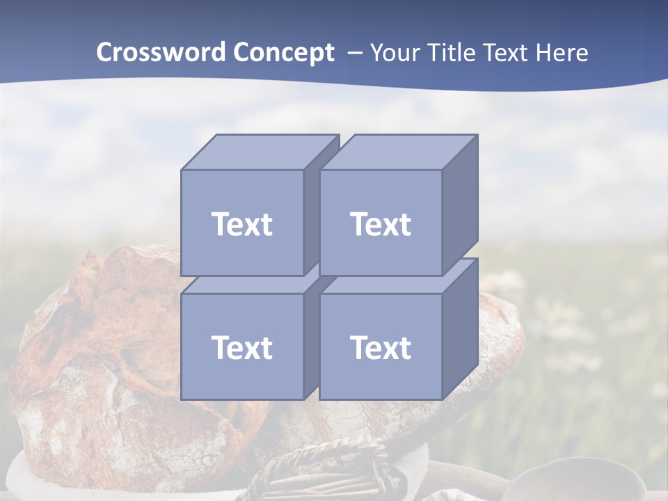 Table Rye Cereal PowerPoint Template