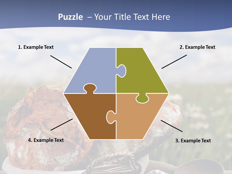Table Rye Cereal PowerPoint Template