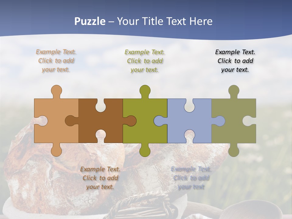 Table Rye Cereal PowerPoint Template