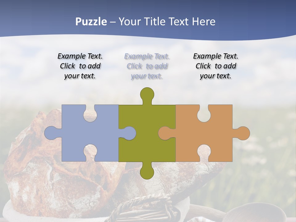 Table Rye Cereal PowerPoint Template