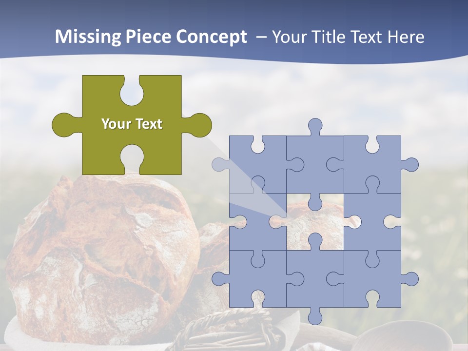 Table Rye Cereal PowerPoint Template