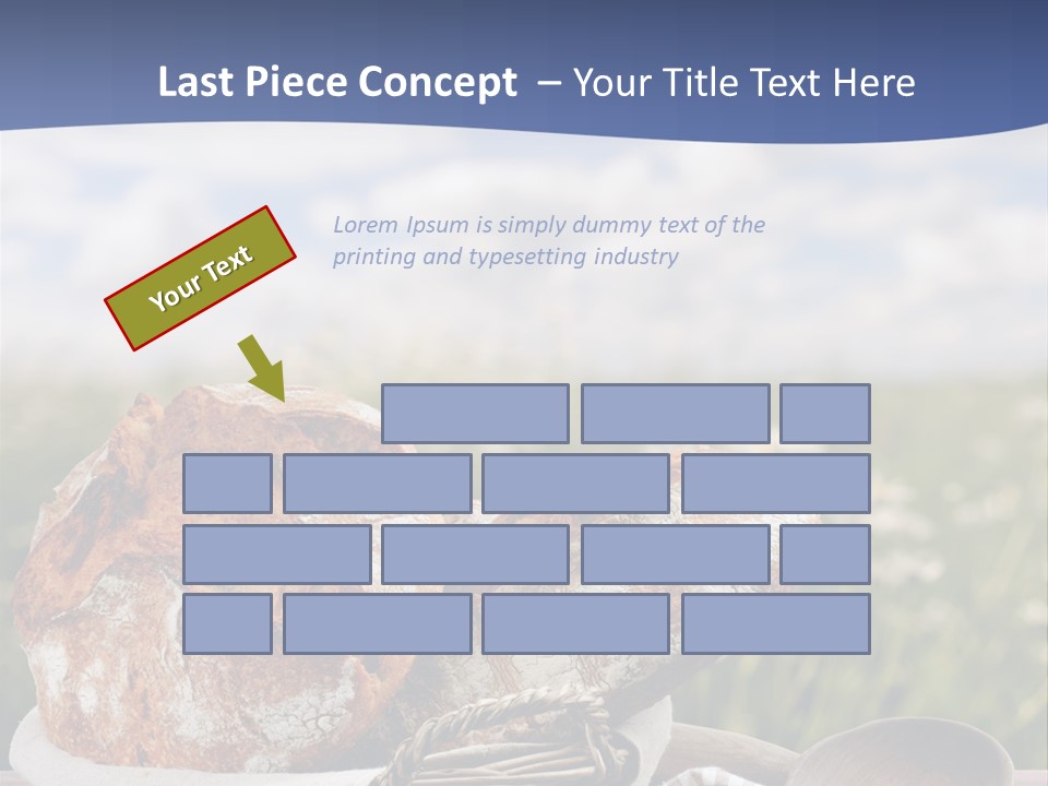 Table Rye Cereal PowerPoint Template